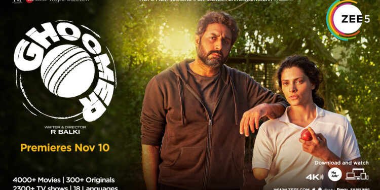 Ghoomer: Abhishek Bachchan and Saiyami Kher’s World Digital Premiere on ZEE5 Global