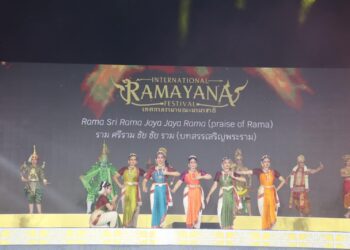 Ramlila Performance Enchants Audience at the Royal Grounds, Bangkok