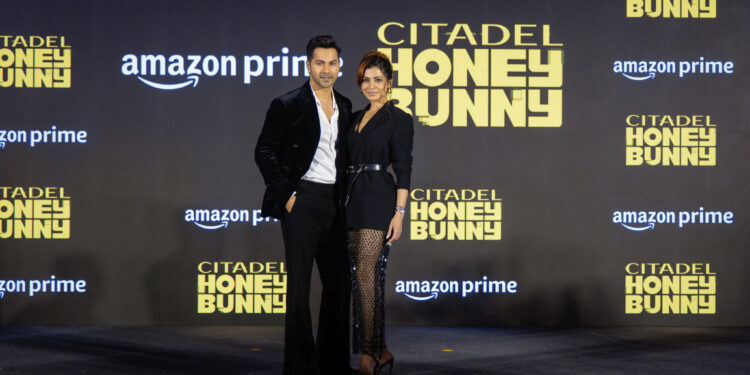 #CitadelHoneyBunnyOnPrime New Series, Nov 7