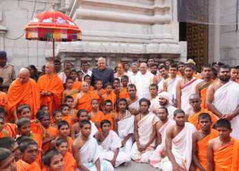 Vedic chanting brings environmental harmony