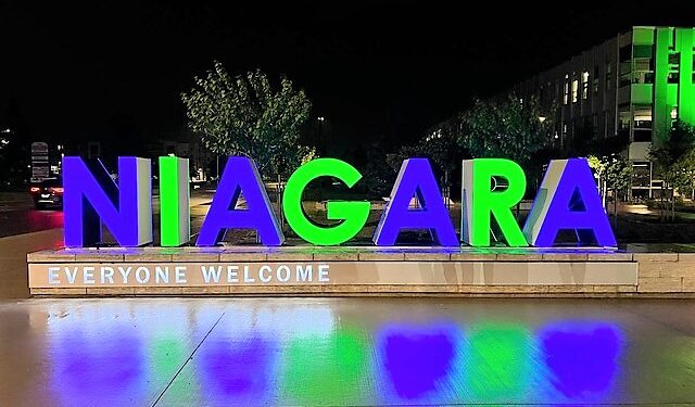 Niagara Falls Light Up in Support of Save Soil