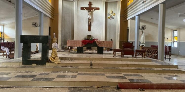 Many killed as gunmen attack worshippers at Nigeria church