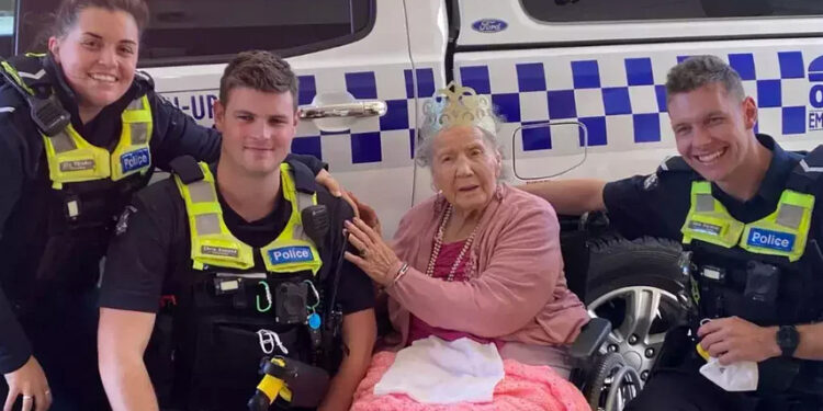 Australian woman gets arrested while celebrating 100th birthday