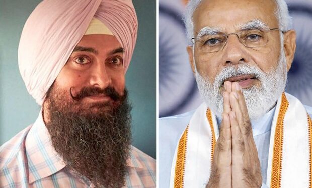 Aamir Khan in Laal Singh Chaddha pays tribute to Prime Minister Narendra Modi; promotes ‘Swacch Bharat’ campaign