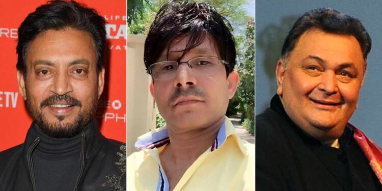 Kamaal Rashid Khan arrested for THIS tweet against late actor Rishi Kapoor