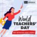 Happy #WorldTeachersDay ! Educators act as guides who inspire students!