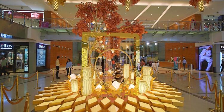 Splendid Diwali Décor and Campaign at Oberoi mall