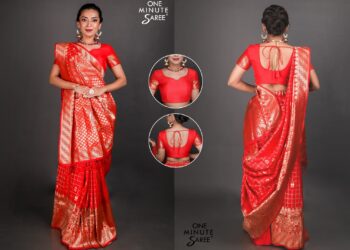 One Minute Saree Launches at India Beach Fashion Week 2023!