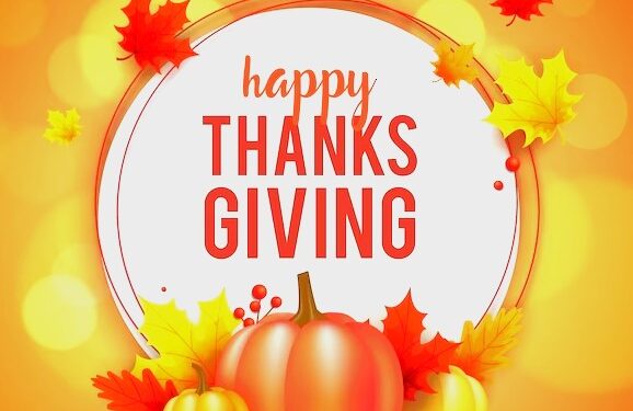 Wish you all a Happy Thanksgiving!