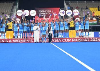 Indian Junior Women’s Hockey Team on Asia Cup Victory