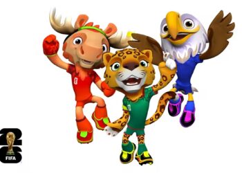 Colourful trio of mascots unveiled for first FIFA World Cup™