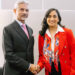 Minister Anand meets with India’s Minister of External Affairs