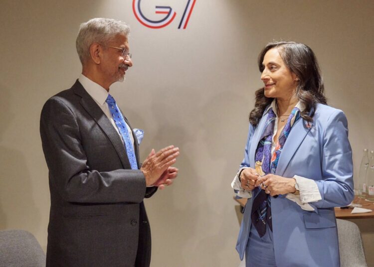 Minister Anand meets with Indian counterpart at G7 Foreign Ministers’ Meeting