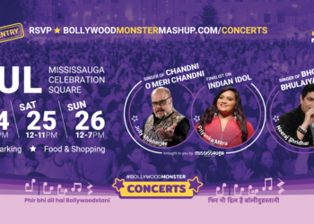 #BollywoodMonster Mashup returns to Mississauga Celebration Square July 24-26