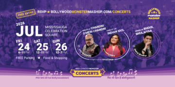 #BollywoodMonster Mashup returns to Mississauga Celebration Square July 24-26