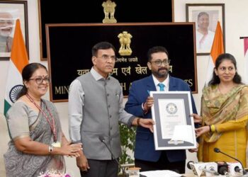 MY Bharat Receives Guinness World Record