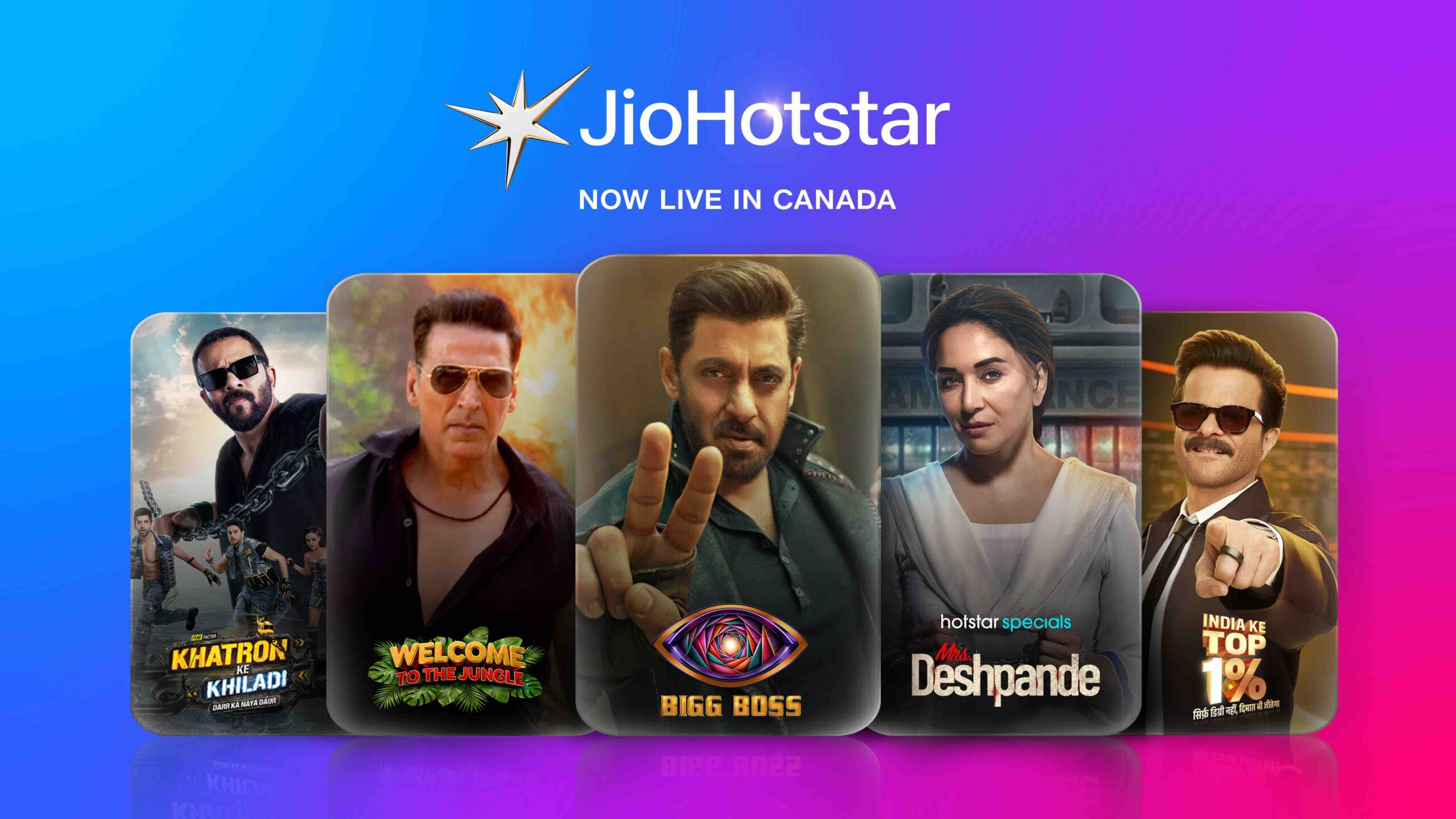 Lights, Camera, Applause: JioHotstar Launches in Canada!