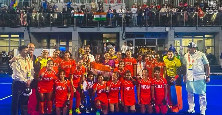 Indian Women’s Hockey Team  wins Gold at Asian Games