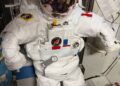 Astronaut Colonel Joshua Kutryk marks a mission milestone!